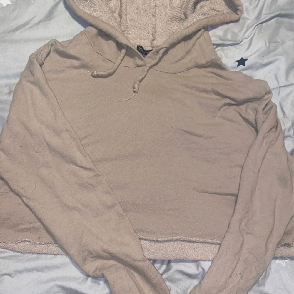 Rock Rose Couture Cropped Hoodie